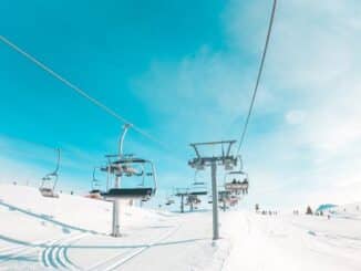Blue skies & ski lifts